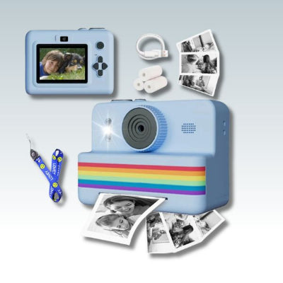 appareil photo instantané enfant bleu