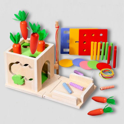 cube d'activité bébé-cubebois™