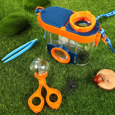 jeux extérieur orange bleu