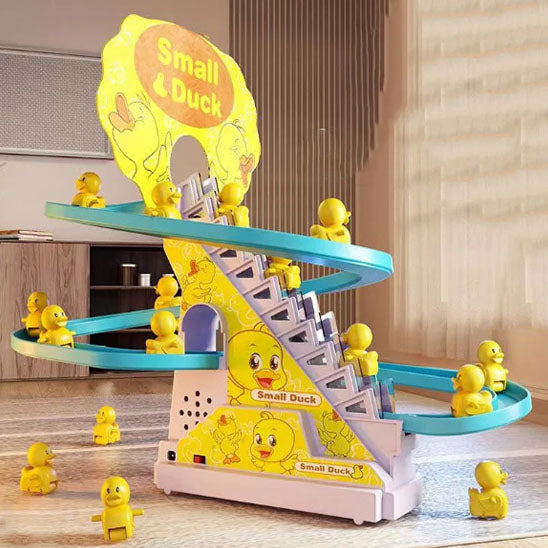 jouet-bebe-escalier-canard