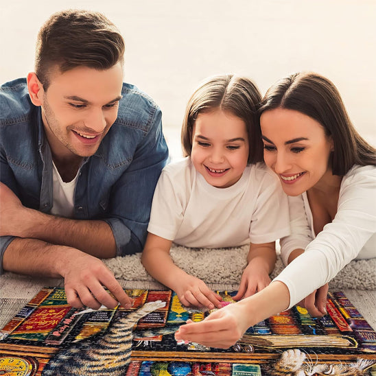 Puzzle 1000 pièces Le Chat | 70x50cm | Dès 14 ans™