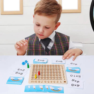 table-activité-Montessori mate Montessori enfant