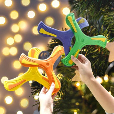 boomerang frisbee enfant BomFrisbee™ en mousse EVA pour jouer en extérieur