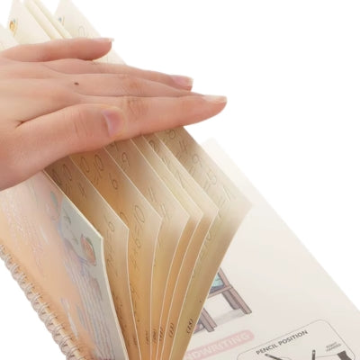 feuilles épaisses cahier AlphaMag™ - qualité premium pour enfant