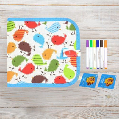 cahier de dessin ardvoyage™ - format compact idéal voyage cadeau enfant