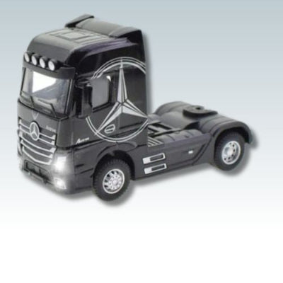 Camion porte conteneurs enfant jouet métal noir