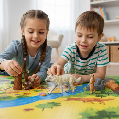 Figurine animaux sauvage éducatif
