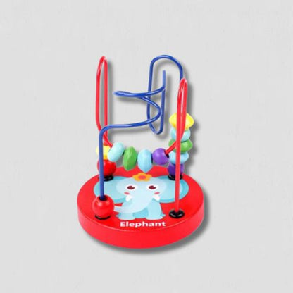 Jouet-bebe-éléphant-labyrinthe
