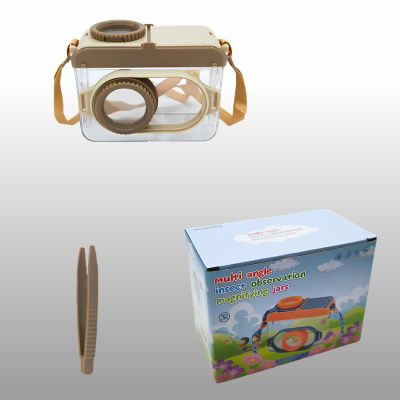 kit d'observation d'insectes pour enfant avec boîte de rangement