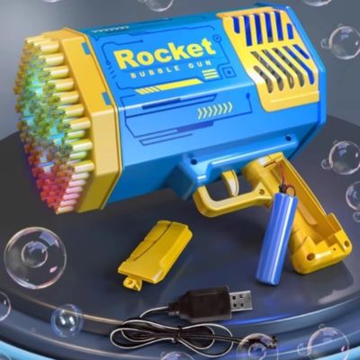 pistolet à bulles LED jouet extérieur et intérieur enfant - jeu de bulle fête