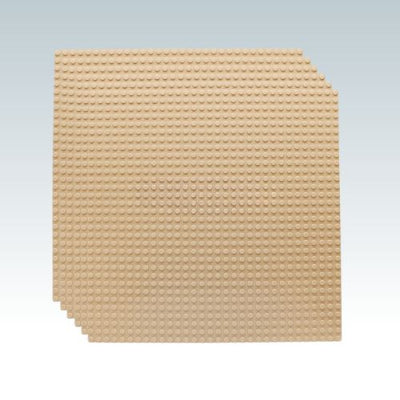 plaque jeux de construction beige brique