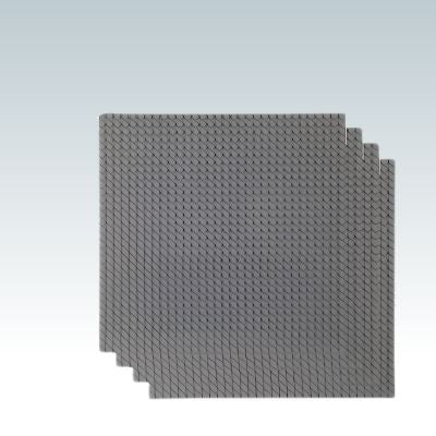 plaque de construction 32x32 gris - compatible lego lot 4 plaques