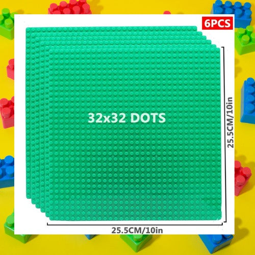 Plaque-pour-lego-vert-dimensions