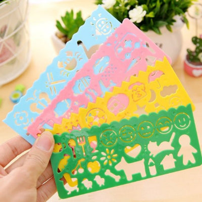 Pochoir pour Peinture Enfant-couleur