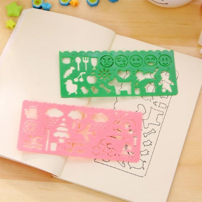 Pochoir pour Peinture Enfant dessin