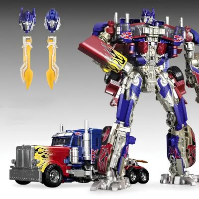 robot jouet transformable camion - figurine transformer optimums métal enfants