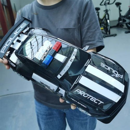 Voiture-télécommandée-enfant-police-course