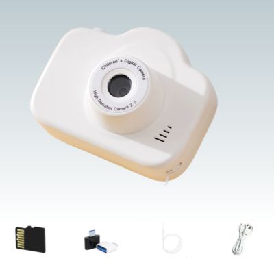 appareil photo numérique enfant MiniMax blanc - appareil photo rechargeable pour enfant