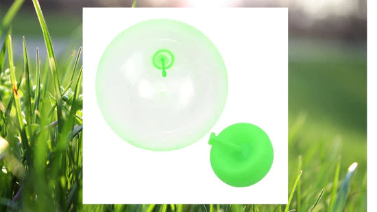 ballon-gonflable-vert
