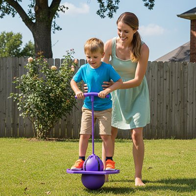 Ballon sauteur jeu enfant