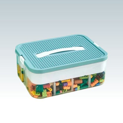 boite-de-rangement-plastique-vert