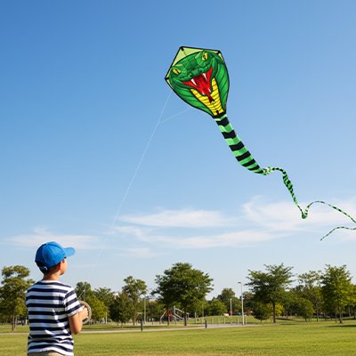 Cerf volant enfant-extérieur