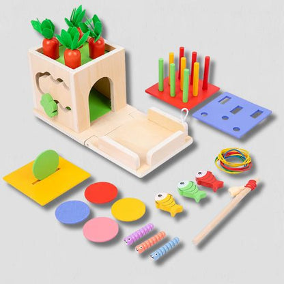 cube d'activité bébé-cubebois™