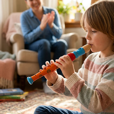 flute enfant jouet bois