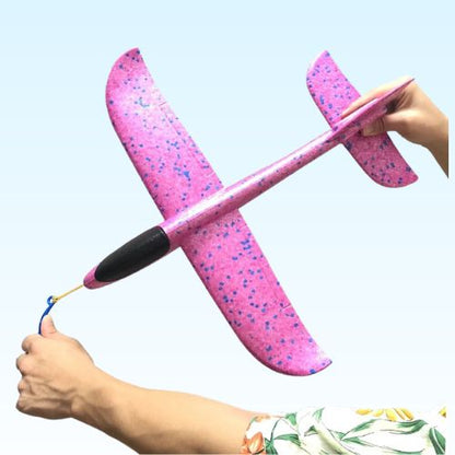 jeux-extérieur-lanceur-avion-violet