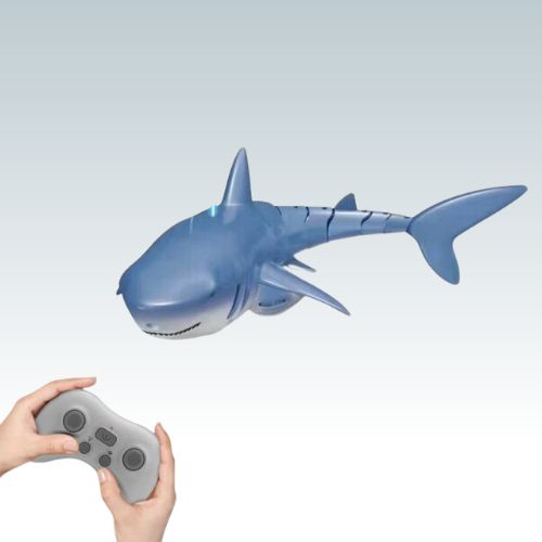 jouet-de-bain-requin-télécommandée