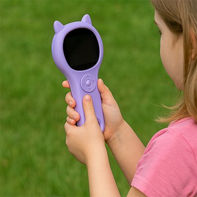 microscope électronique explorer™ violet – écran hd intégré enfant dès 6 ans