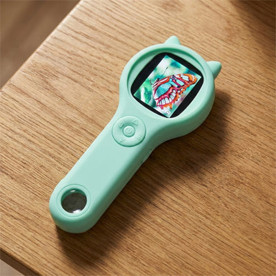 microscope-électronique-enfant-Montessori-éducatif-vert