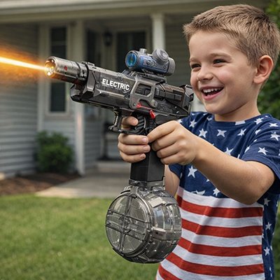 Pistolet a eau électrique LED