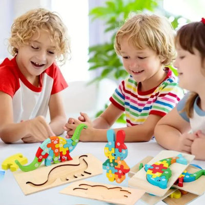 puzzle-3-ans-enfants 3d Montessorie