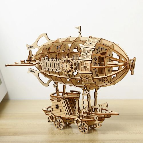 Puzzle 3D en Bois | Dirigeable