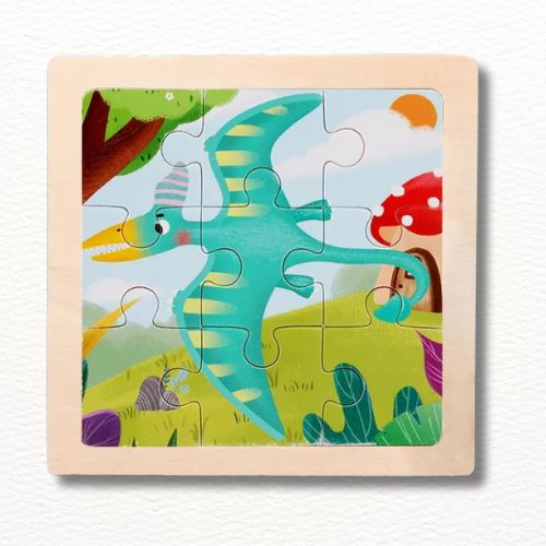 puzzle-3d-dinosaure-vert