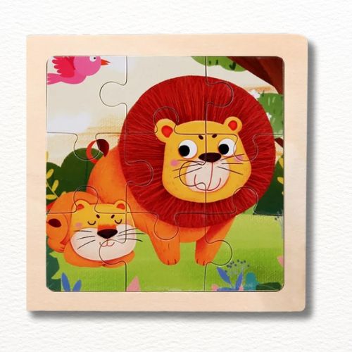 puzzle-3d-lion