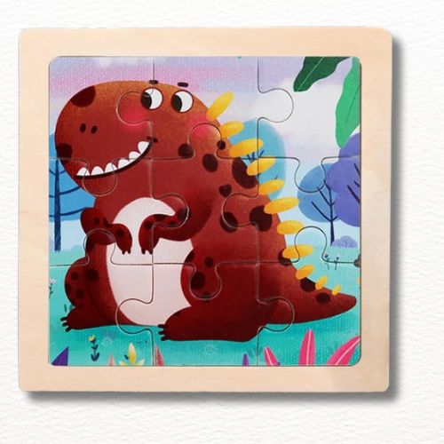 puzzle-3d-police-dinosaur-marron