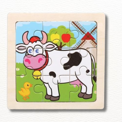 puzzle-3d-police-vache