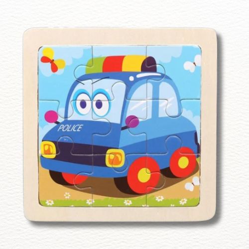 puzzle-3d-police-voiture