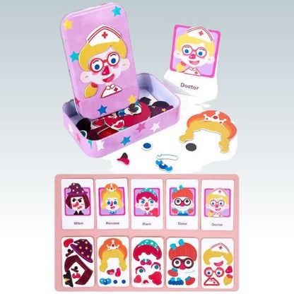 puzzle-3d-rose-collan