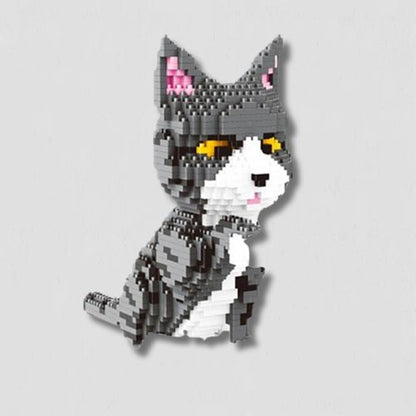 puzzle-en-3d-chat-gris