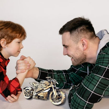 puzzle-en-3d-metal-moto