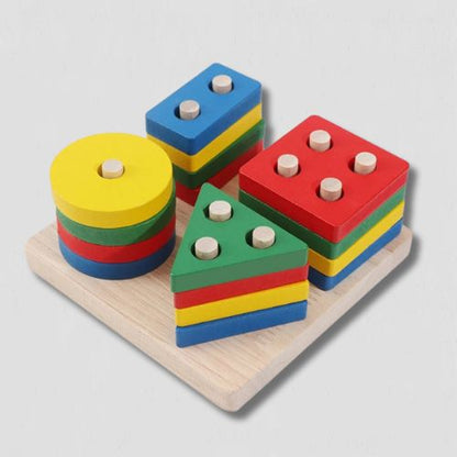 puzzle en bois 3d-bébéjeu™