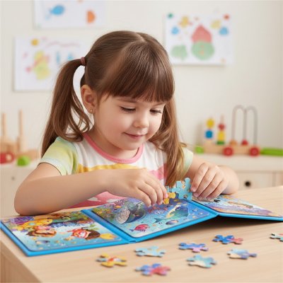 Puzzle-magnétique -enfant