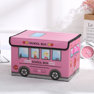 rangement-jouet-enfant-rose