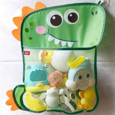 filet rangement jouets bain dinosaure - organisateur baignoire enfant