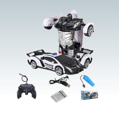 robot jouet 9ans blanc voiture enfant
