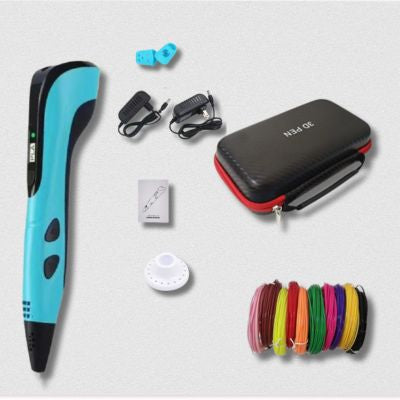 stylo-3D-enfant-dessin-bleu