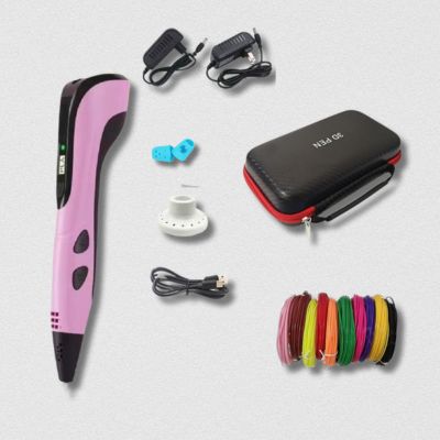 stylo-3D-enfant-dessin-rose